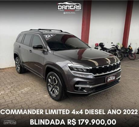 JEEP COMMANDER 2.0 TD380 TURBO DIESEL LIMITED AT9 JEEP COMMANDER 2.0 TD380 TURBO DIESEL LIMITED AT9